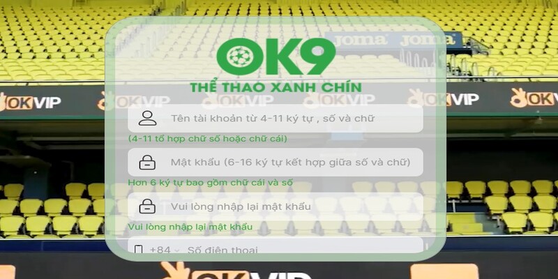 Đăng Ký OK9 Trong 3 Bước Thỏa Sức Cá Cược Thưởng Khủng - zaveho
