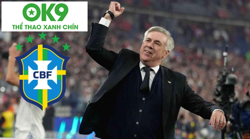 Carlo Ancelotti được bổ nhiệm làm HLV mới của ĐTQG Brazil - zaveho
