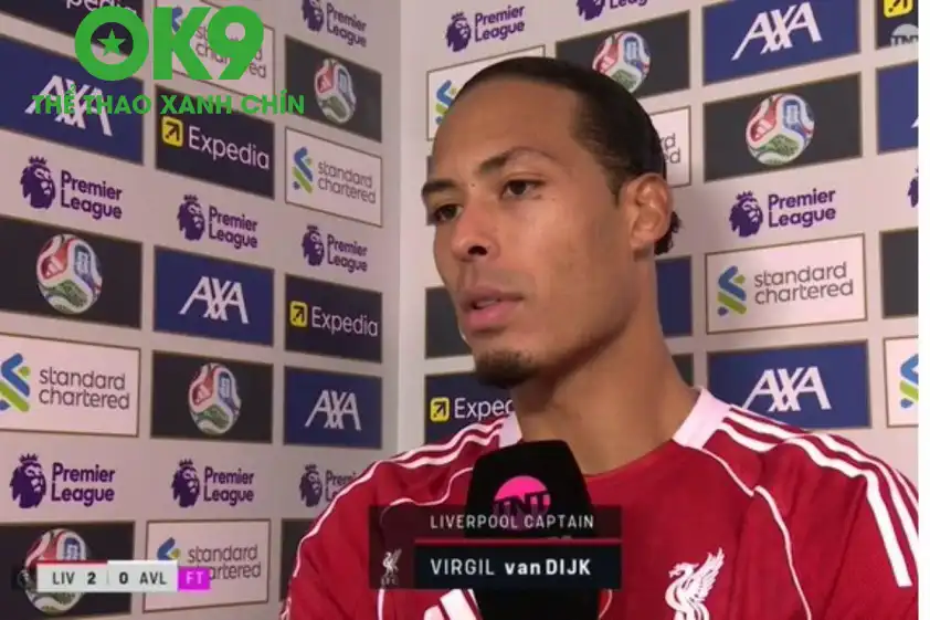 OK9 Ngoại Hạng Anh: Van Dijk đáp trả cực gắt: Ai bảo Liverpool rớt hạng, giơ tay lên xem nào! - zaveho