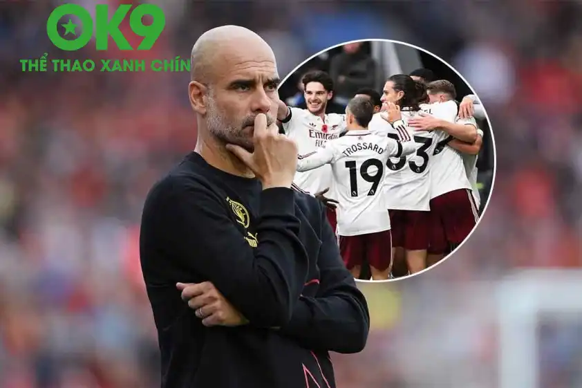 OK9 Ngoại Hạng Anh: Pep Guardiola run sợ? Arsenal bất khả chiến bại ám ảnh Man City! - zaveho OK9 Ngoại Hạng Anh: Pep Guardiola run sợ? Arsenal bất khả chiến bại ám ảnh Man City! - zaveho
